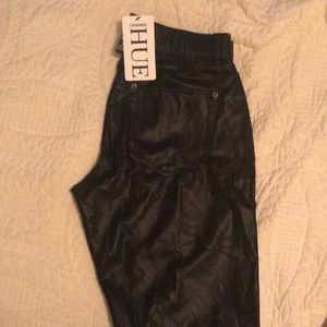 Hue faux leather leggings - brand new
